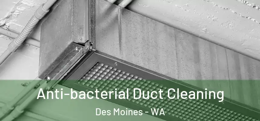  Anti-bacterial Duct Cleaning Des Moines - WA