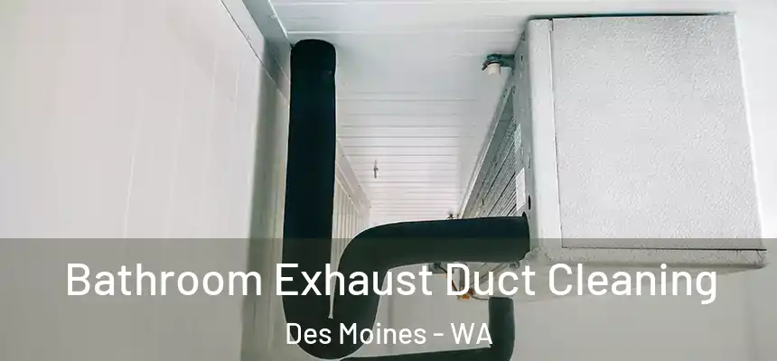 Bathroom Exhaust Duct Cleaning Des Moines - WA